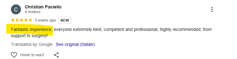 Google review 8